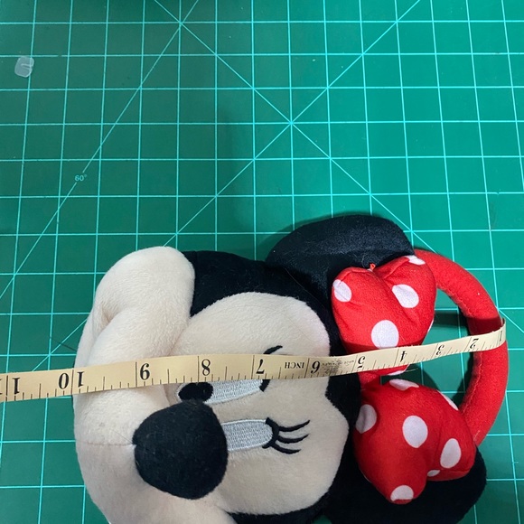 Disney Minnie Mouse Face Plush Kids Handbag Purse - Picture 4 of 4